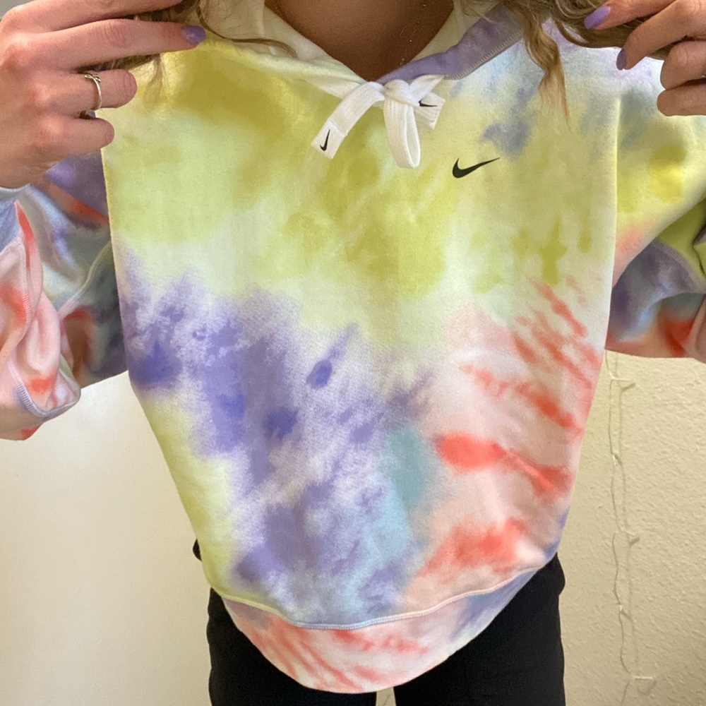 Tie dye Nike hoodie